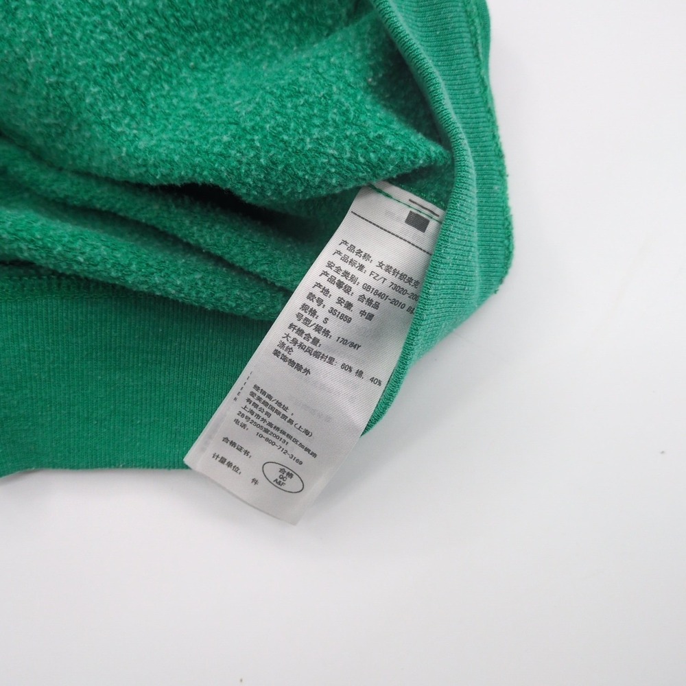 Vintage Y2K Hollister Surf Full‎ Zip Hoodie Green Spellout Embroidery Womens S - Picture 6 of 8